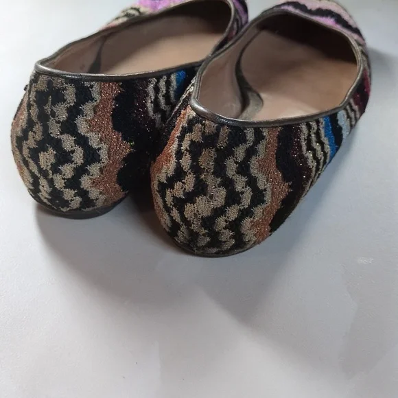 Missoni Knit Ballet Flats, Size 36.5